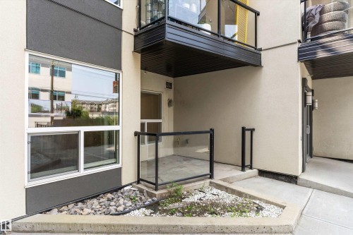 #109 10523 123 St Nw, Edmonton, AB - Outdoor With Exterior