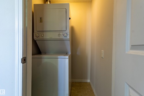 Stacked washer and dryer unit - #316 11325 83 St Nw, Edmonton, AB 