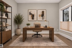 Virtually staged Office - 