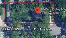 Aerial Map. Displaying the property boundaries and street address - 10404 113 Avenue Nw, Edmonton, AB 