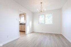 Bright interior with light wood-finish flooring - 
