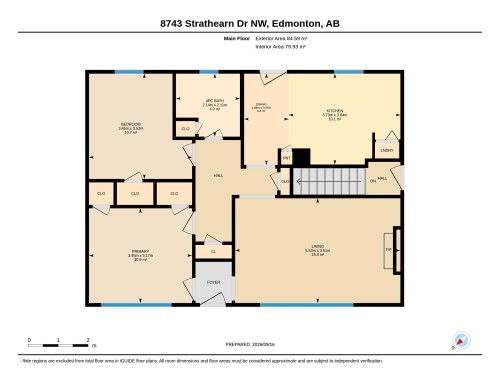 Floor plan - 8743 Strathearn Drive Nw, Edmonton, AB 