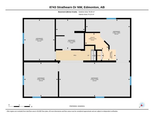 Floor plan - 8743 Strathearn Drive Nw, Edmonton, AB 
