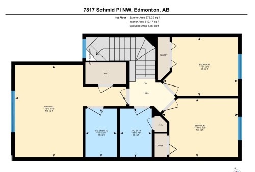 Floor plan - 7817 Schmid Place Nw, Edmonton, AB 