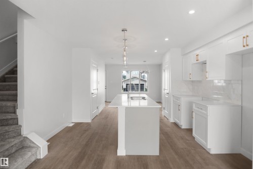 21354 128A Avenue Nw, Edmonton, AB - Indoor Photo Showing Kitchen