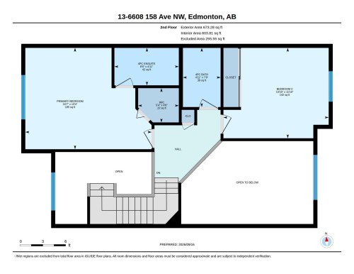 Floor plan - #13 6608 158 Av Nw, Edmonton, AB 