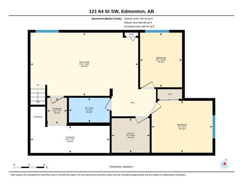 Floor plan - 121 64 Street Sw, Edmonton, AB 