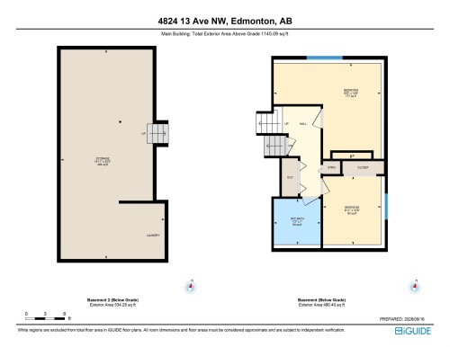 Floor plan - 4824 13 Avenue Nw, Edmonton, AB 