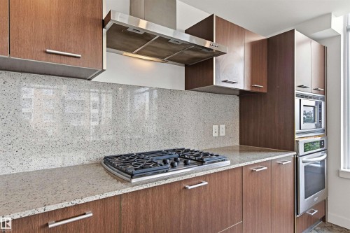 #406 2504 109 St Nw, Edmonton, AB - Indoor Photo Showing Kitchen With Upgraded Kitchen