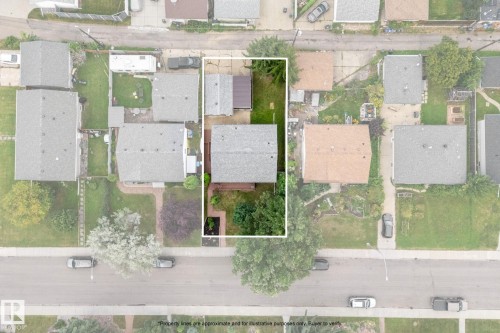 Residential property with mature trees and established landscaping - 6108 102 Avenue Nw, Edmonton, AB 
