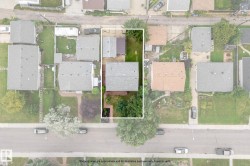 Residential property with mature trees and established landscaping - 
