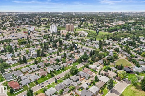 Residential property with mature trees and established landscaping - 6108 102 Avenue Nw, Edmonton, AB 