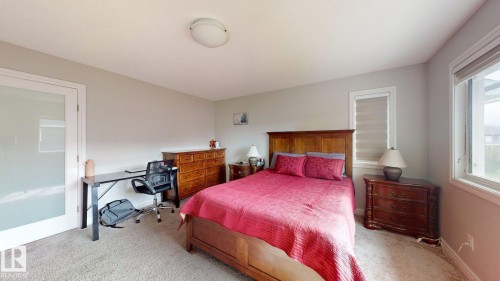 Neutral wall color with carpet flooring - 22407 99 Avenue Nw, Edmonton, AB 