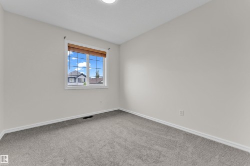 Neutral-toned walls complement the grey carpeting - 2912 31 Street Nw, Edmonton, AB 