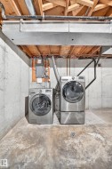 Concrete flooring with a central drain - 