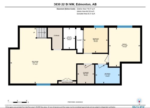 Floor plan - 3830 22 Street Nw, Edmonton, AB 