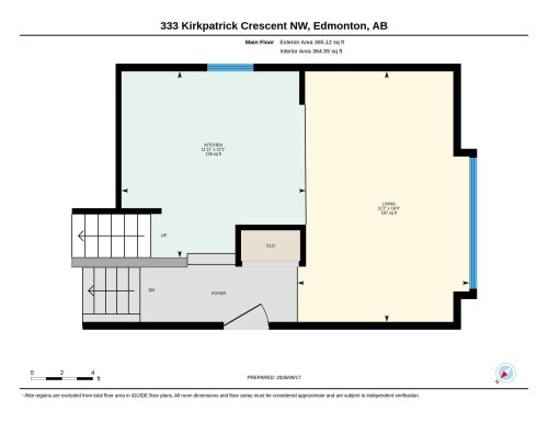 Floor plan - 333 Kirkpatrick Crescent Nw, Edmonton, AB 