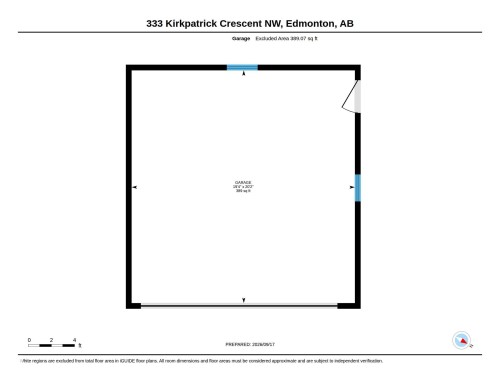 Floor plan - 333 Kirkpatrick Crescent Nw, Edmonton, AB 