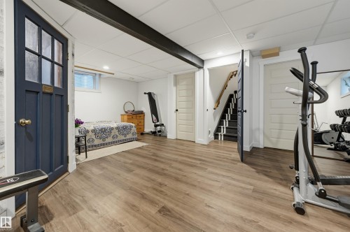 22434 99A Avenue Nw, Edmonton, AB - Indoor Photo Showing Gym Room