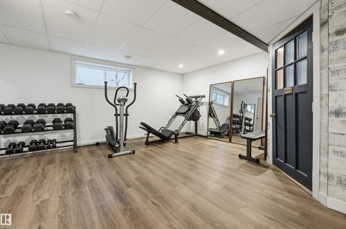 22434 99A Avenue Nw, Edmonton, AB - Indoor Photo Showing Gym Room
