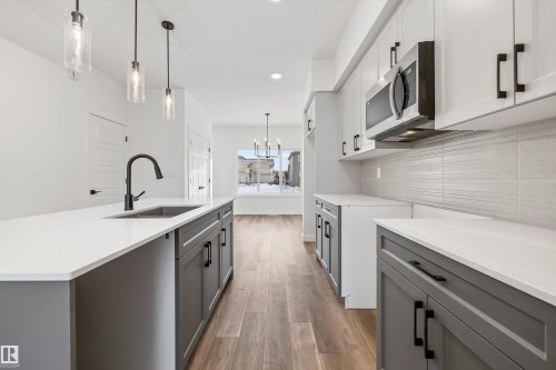 18847 29 Avenue Nw, Edmonton, AB - Indoor Photo Showing Kitchen