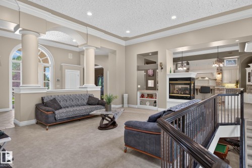 60 Kingsbury Cr, St. Albert, AB - Indoor With Fireplace