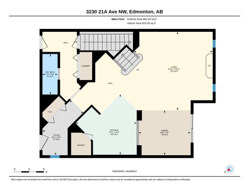 Floor plan - 3230 21A Avenue Nw, Edmonton, AB 