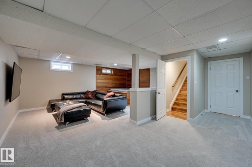 #100 22549 Twp Rd 510, Rural Leduc County, AB - Indoor Photo Showing Basement