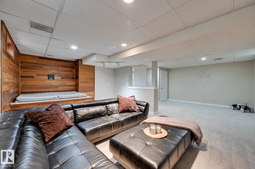 #100 22549 Twp Rd 510, Rural Leduc County, AB - Indoor Photo Showing Basement