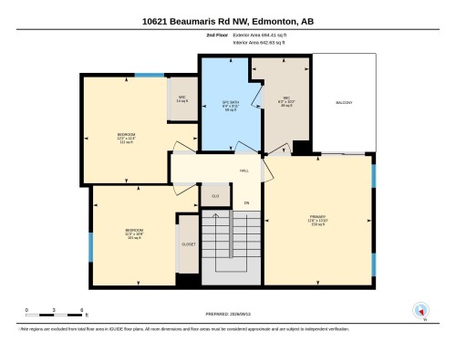 Floor plan - 10621 Beaumaris Road Nw, Edmonton, AB 