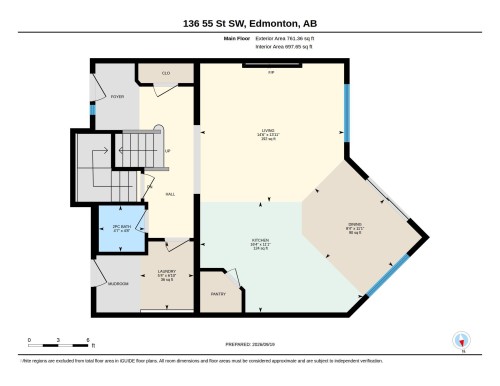 Floor plan - 136 55 Street Sw, Edmonton, AB 