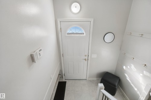 Side / back entryway and stairs to the basement - 11439 144 Avenue Nw, Edmonton, AB 