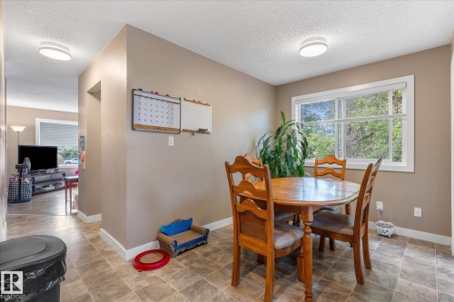 Tile flooring with neutral wall tones and white trim - 16012 98 Avenue Nw, Edmonton, AB 