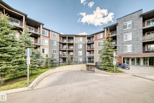 #210 3315 James Mowatt Tr Sw Sw, Edmonton, AB - Outdoor With Balcony With Facade