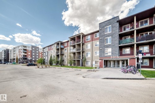 #210 3315 James Mowatt Tr Sw Sw, Edmonton, AB - Outdoor With Balcony With Facade