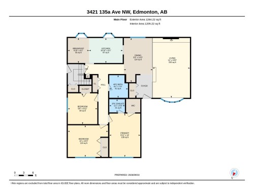 Floor plan - 3421 135A Avenue Nw, Edmonton, AB 