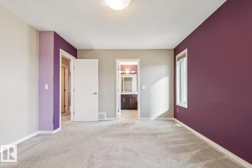 Wall-to-wall carpeting and a ceiling-mounted light fixture - 12007 173 Avenue Nw, Edmonton, AB 