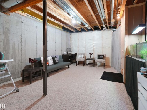 209 Desrochers Boulevard Sw, Edmonton, AB - Indoor Photo Showing Basement