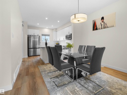 209 Desrochers Boulevard Sw, Edmonton, AB - Indoor Photo Showing Dining Room