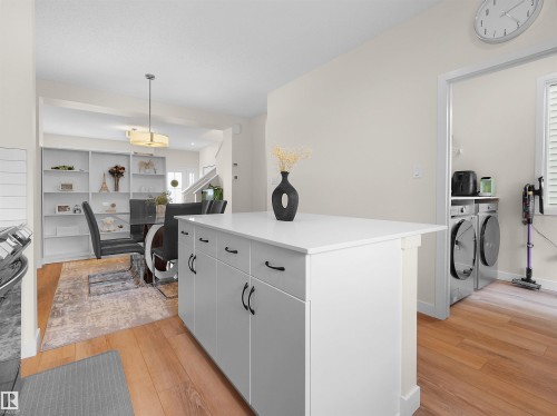 209 Desrochers Boulevard Sw, Edmonton, AB - Indoor Photo Showing Laundry Room