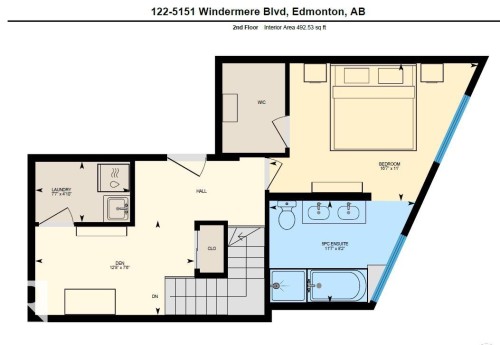 #122 5151 Windermere Bv Sw, Edmonton, AB 