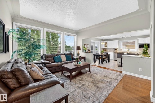 12 Otter Crescent, St. Albert, AB - Indoor Photo Showing Living Room