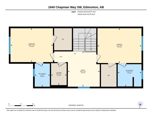 Floor plan - 1640 Chapman Way Sw, Edmonton, AB - Other