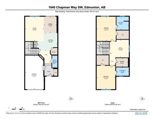 Floor plan - 1640 Chapman Way Sw, Edmonton, AB - Other
