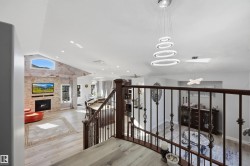 View from top of stairs leading to primary bedroom - 
