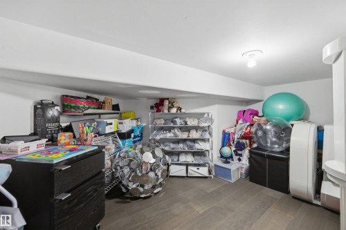 Under-stair storage in basement - 10819 175 Avenue Nw, Edmonton, AB 