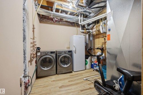 Utility room/laundry room in basement - 10819 175 Avenue Nw, Edmonton, AB 