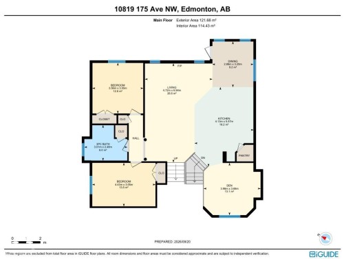 Main floor plan - 10819 175 Avenue Nw, Edmonton, AB 