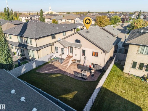 Aerial view of the exterior of the home - 10819 175 Avenue Nw, Edmonton, AB 
