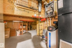 Water heater, water softener, and furnace system - 